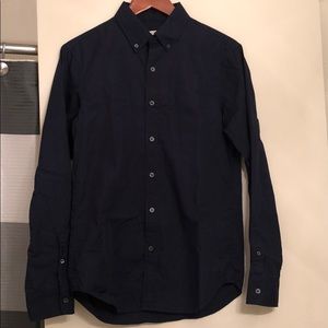 Club Monaco - XS Dark Blue/Navy Button Up
